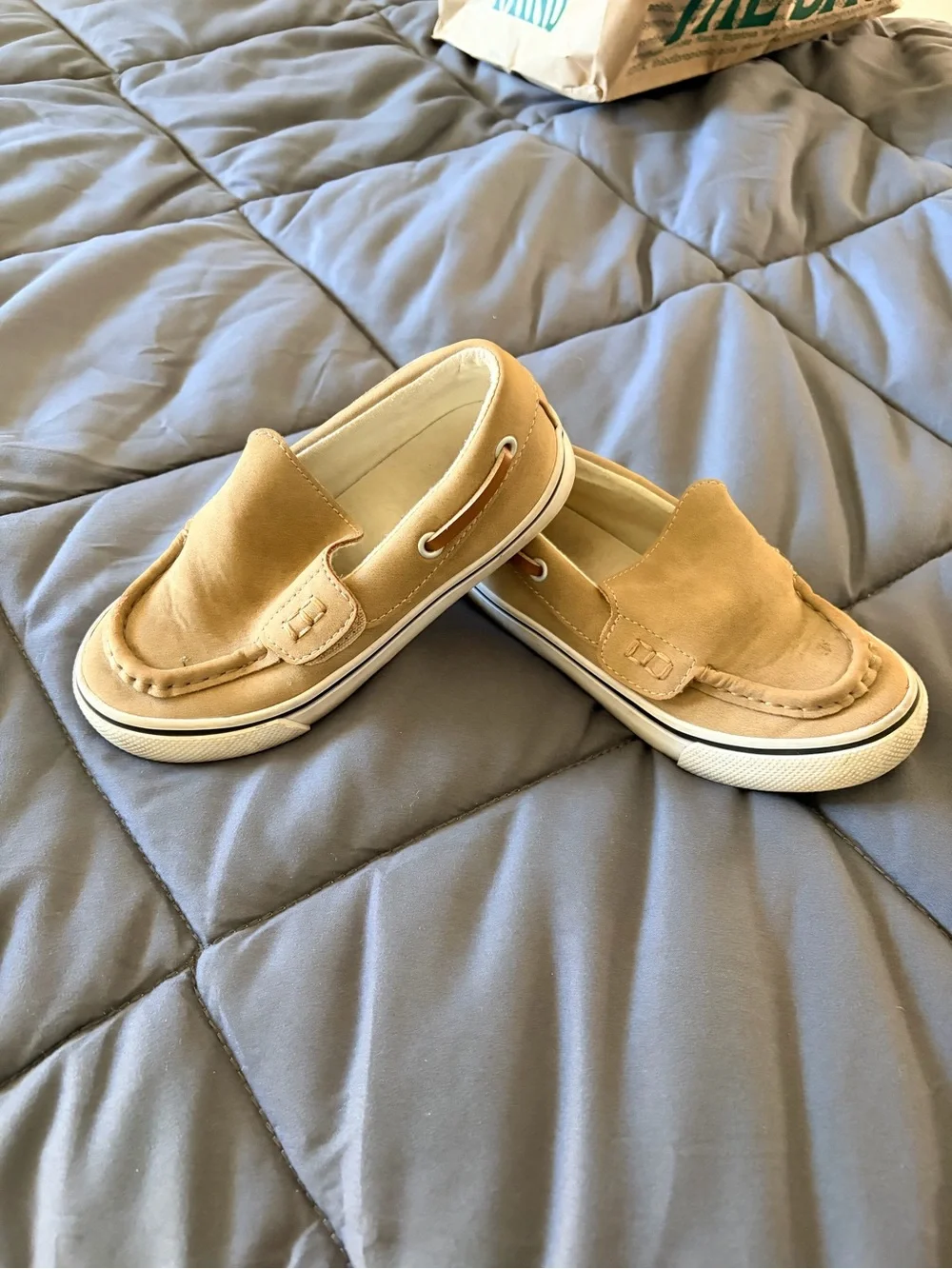 Nordstrom Kids Tan Slip-On Shoes